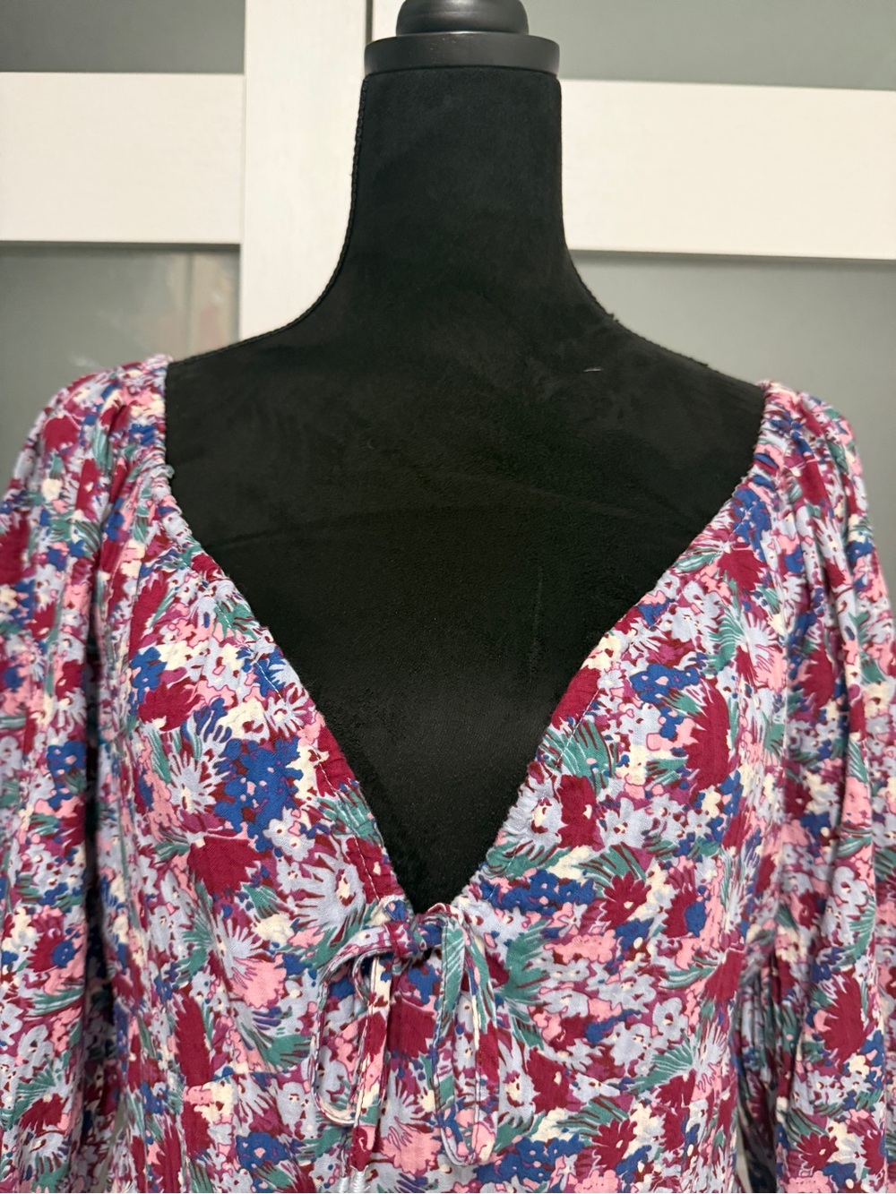 Madewell Amalia Floral Tiered Mini Dress - Picture 4 of 11